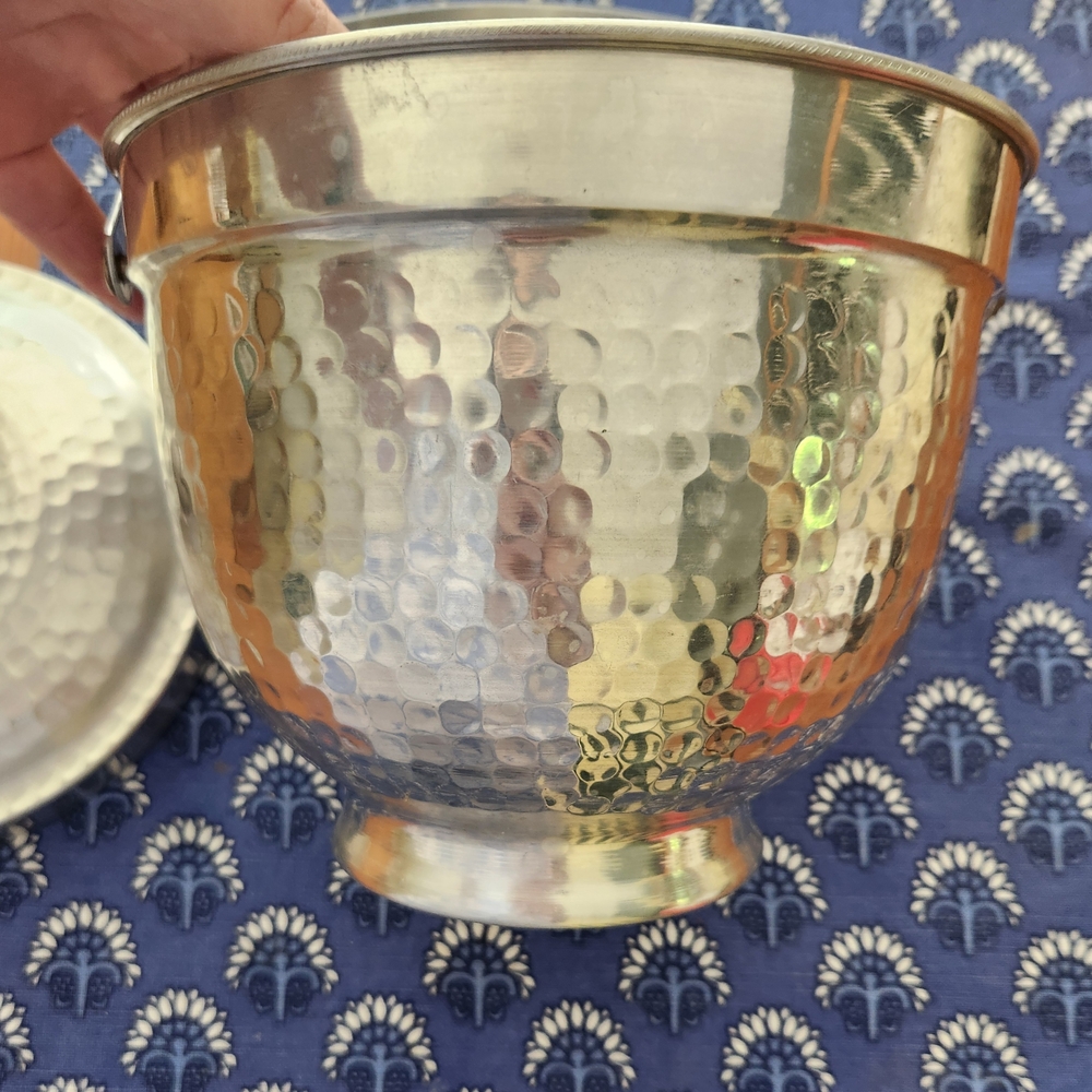 Hammered Silver Bowl